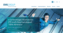 Desktop Screenshot of evg-group.com
